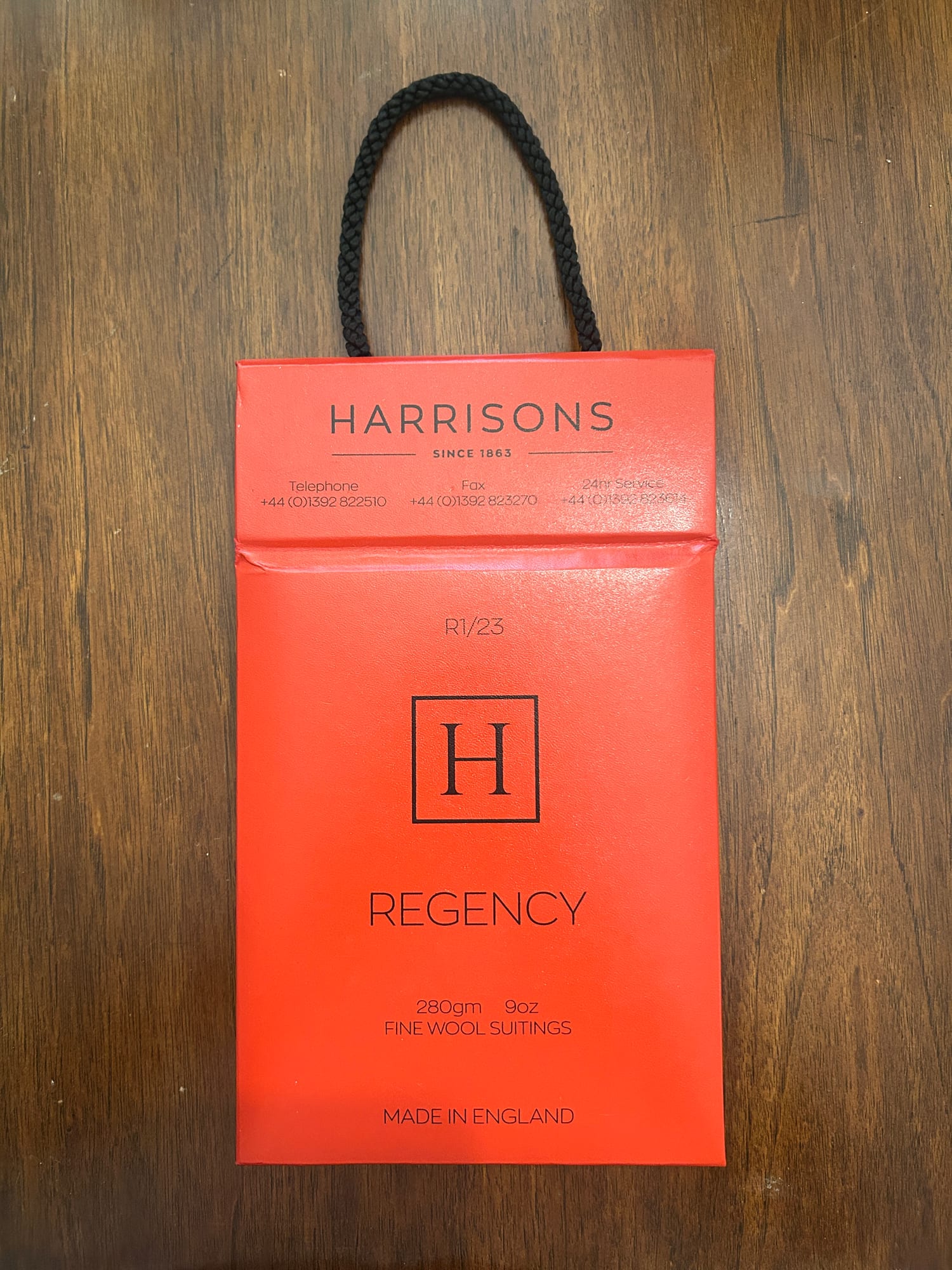 Harrisons Regency sample book